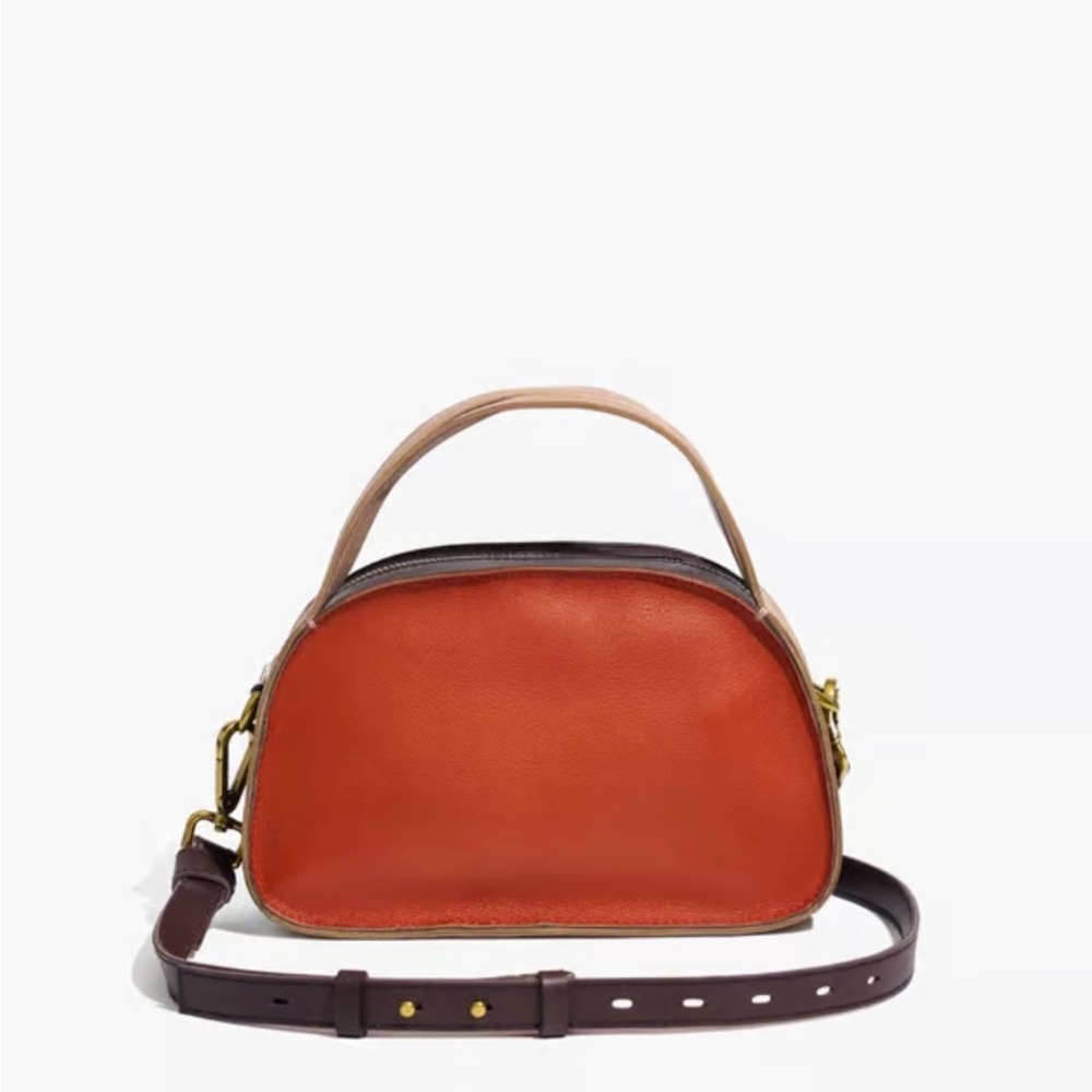 Madewell The Sydney Zip-Top Crossbody Bag in Colorblock